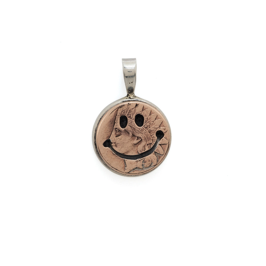 Mini Smile Necklace w/Silver925 chain – NORTHWORKS Folk/N